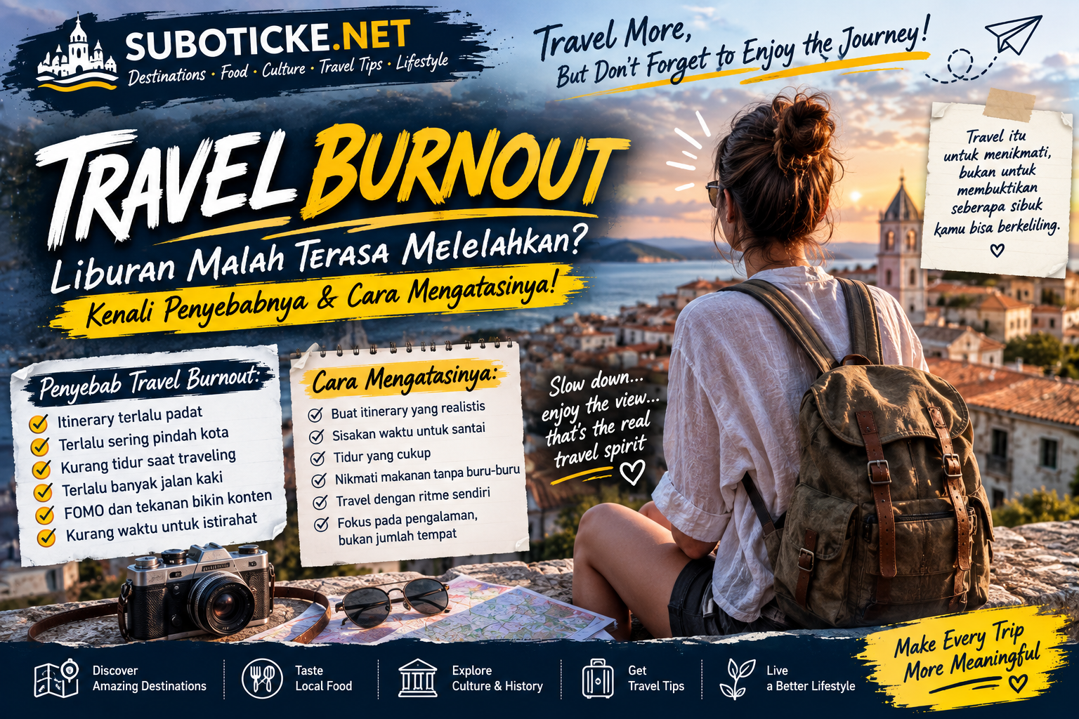 Travel Burnout: Kenapa Liburan Bisa Terasa Melelahkan dan Cara Mengatasinya